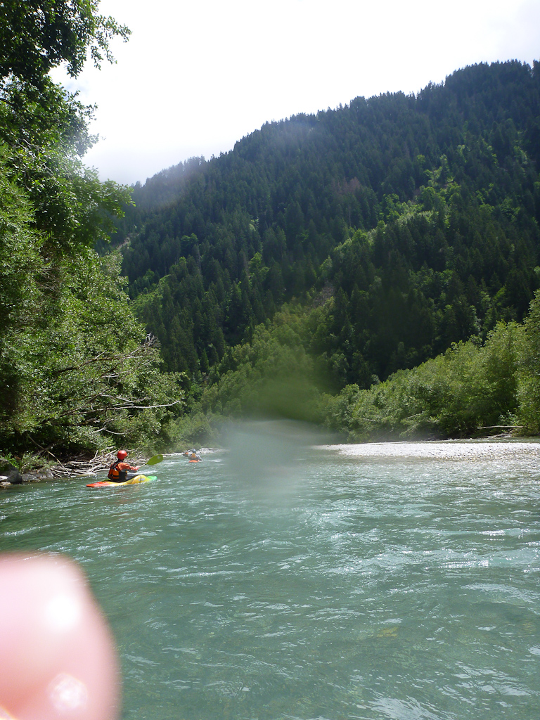 Vorderrhein (Cumadials - Tavanasa See) bei 47m3/s (Ilanz)