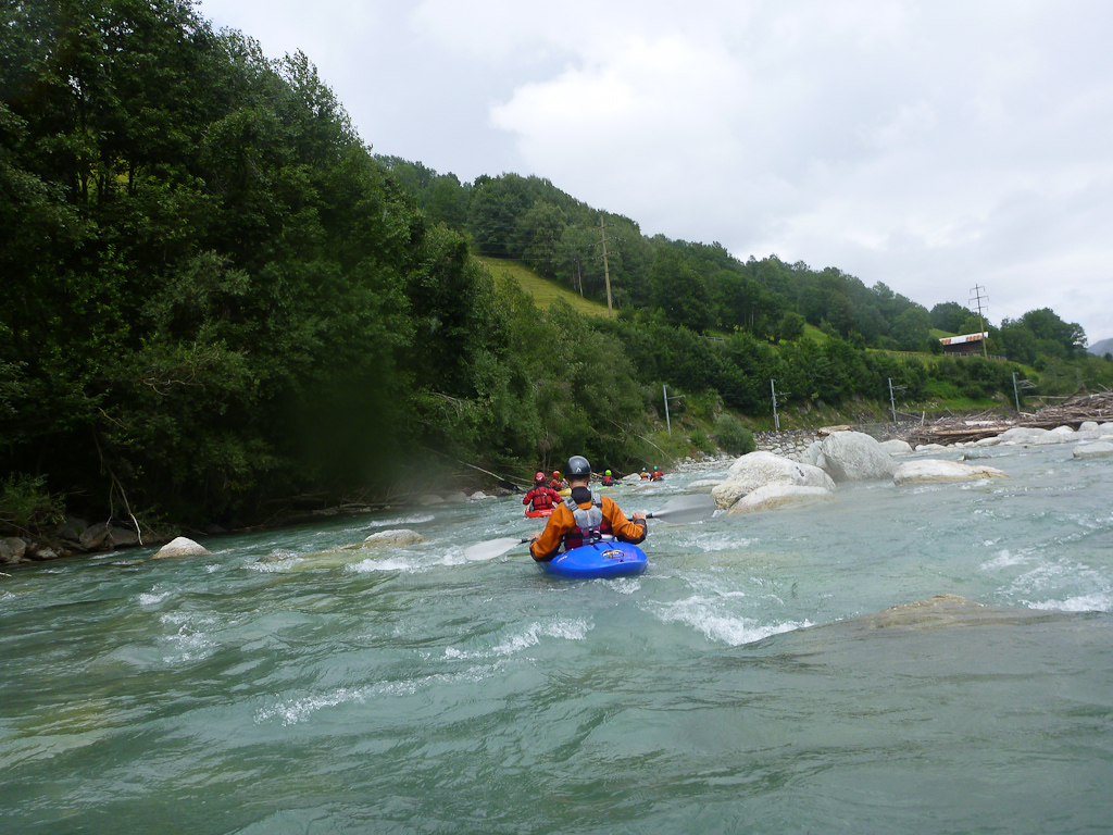 Vorderrhein (Cumadials - Tavanasa See) bei 47m3/s (Ilanz)