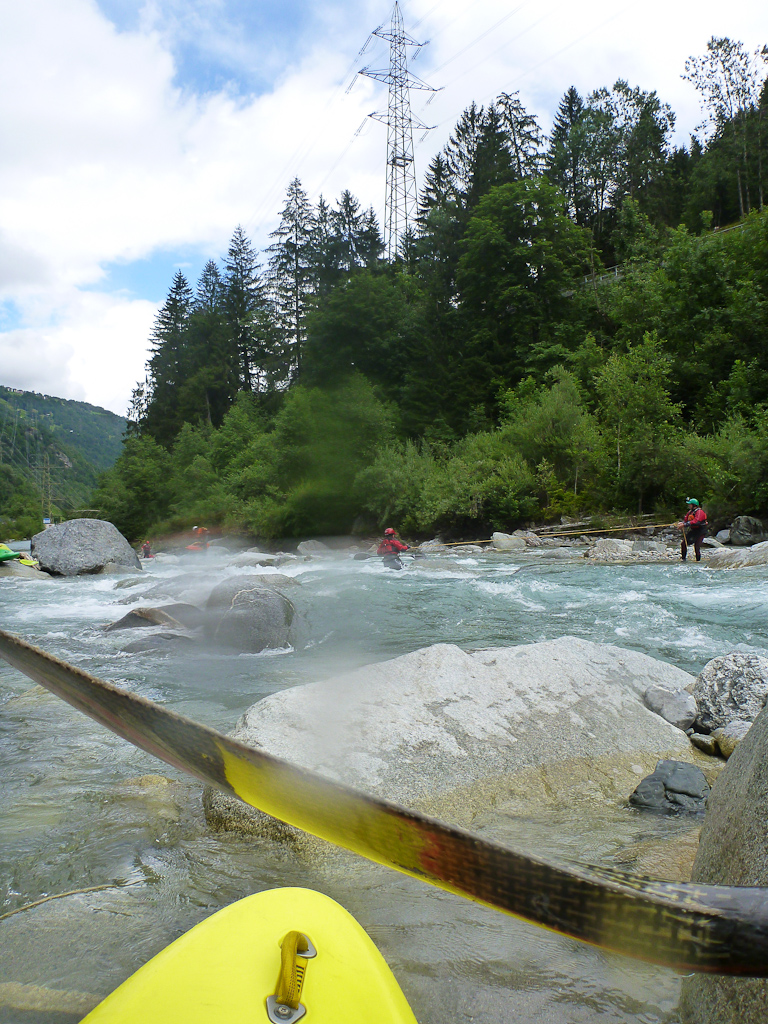 Vorderrhein (Cumadials - Tavanasa See) bei 47m3/s (Ilanz)